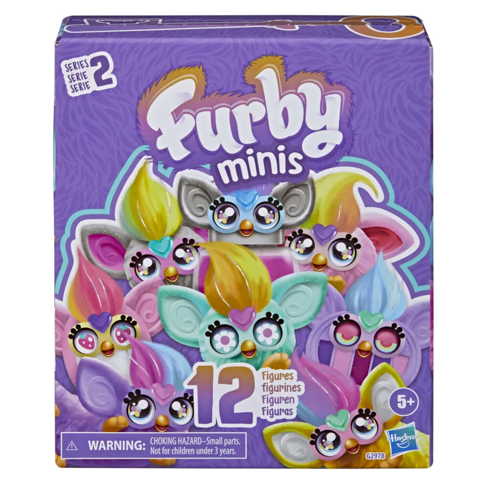 Hasbro Furby Minis Çoklu Paketi Seri 2 Peluş Oyuncak