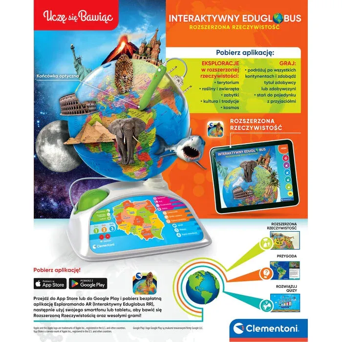Clementoni Eduglobus 50847 CLEMENTONI Thumbnail 3