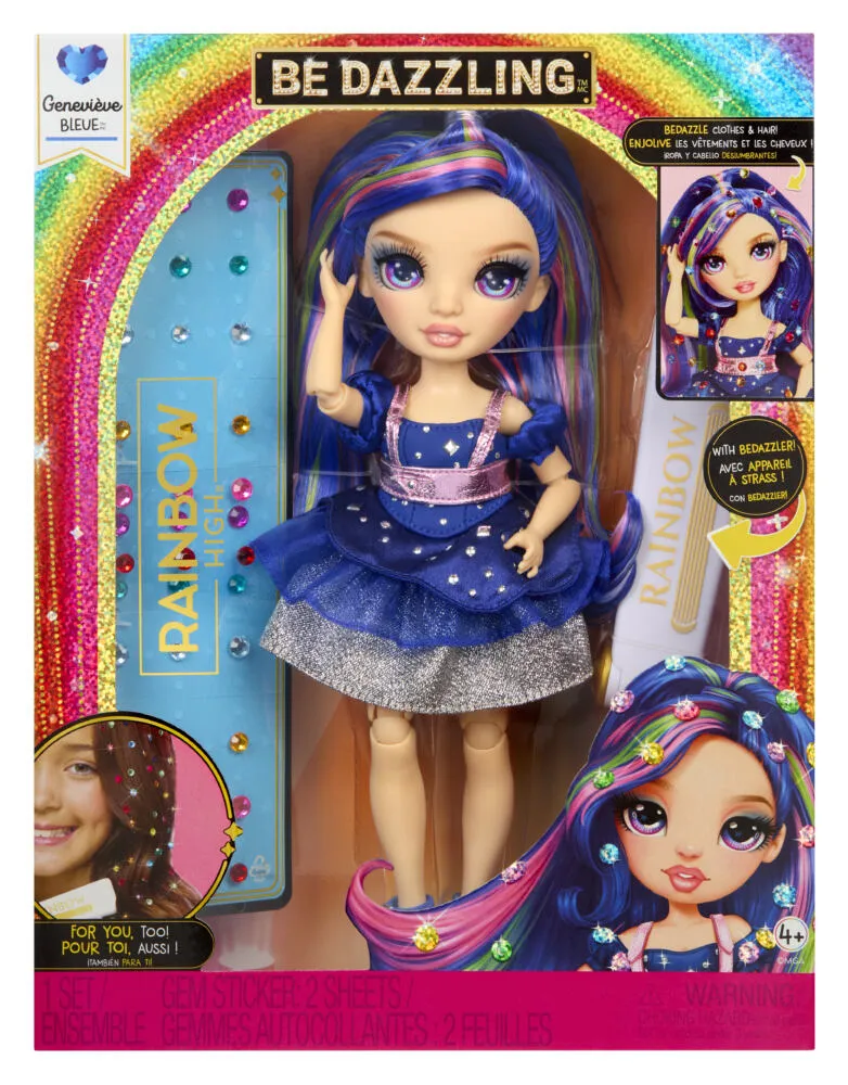 Rainbow High Be Dazzling Fashion Dolls- Genevieve Bleue (Blue) 597810 Thumbnail 2