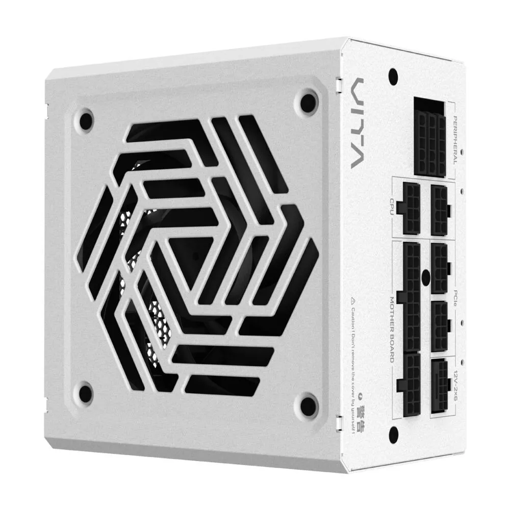 FSP VITA GM 850W güç kaynağı ünitesi 20+4 pin ATX Beyaz Thumbnail 2