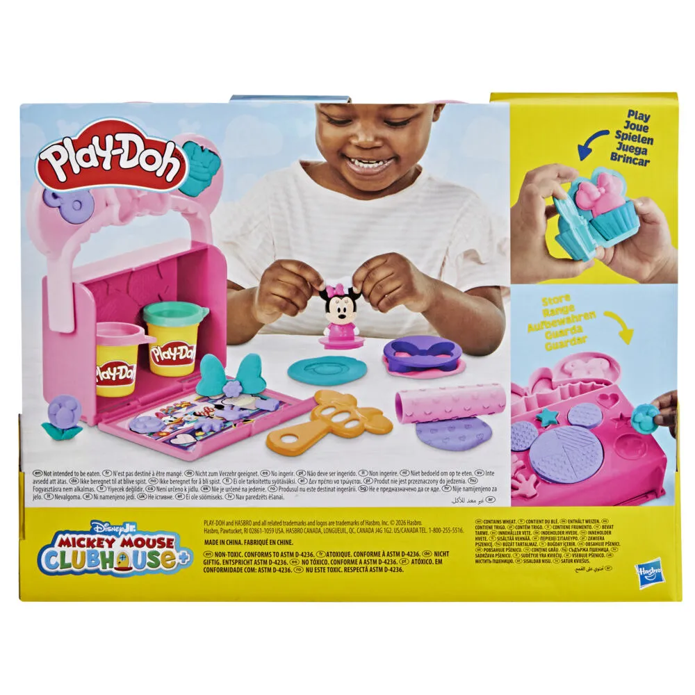 Play-Doh Disney Junior Minnie Seyyar Pastane Oyun Seti Thumbnail 3