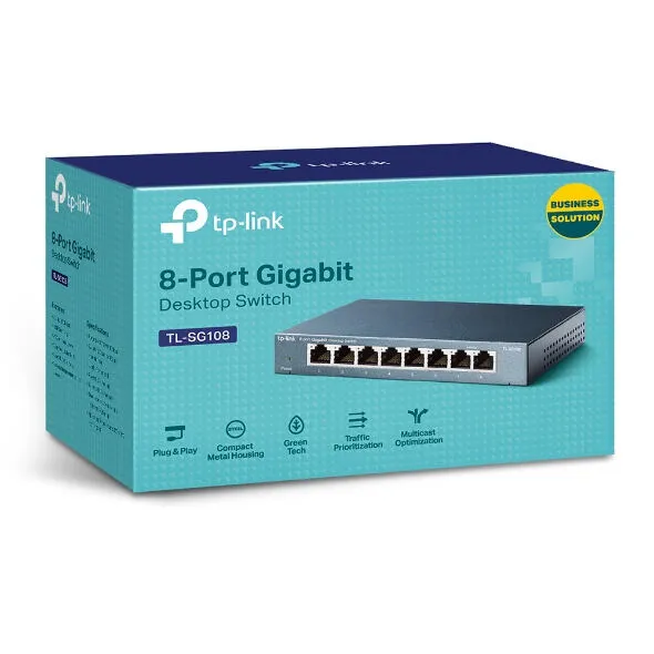 TP-Link TL-SG108 V2 Thumbnail 4