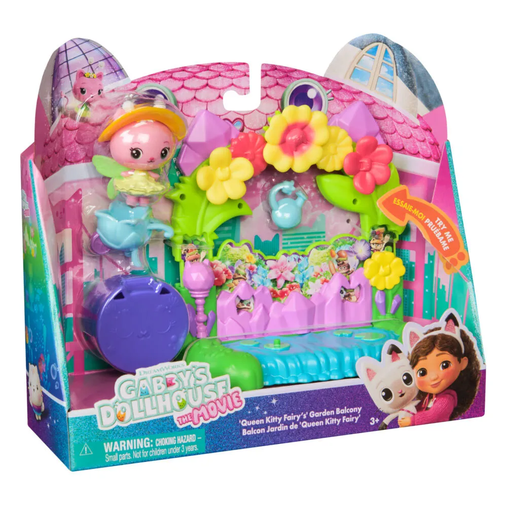 Spin Master Gabby's Dollhouse GDH PYS Mov Crystal Garden Balcony GML 6074165 Thumbnail 1