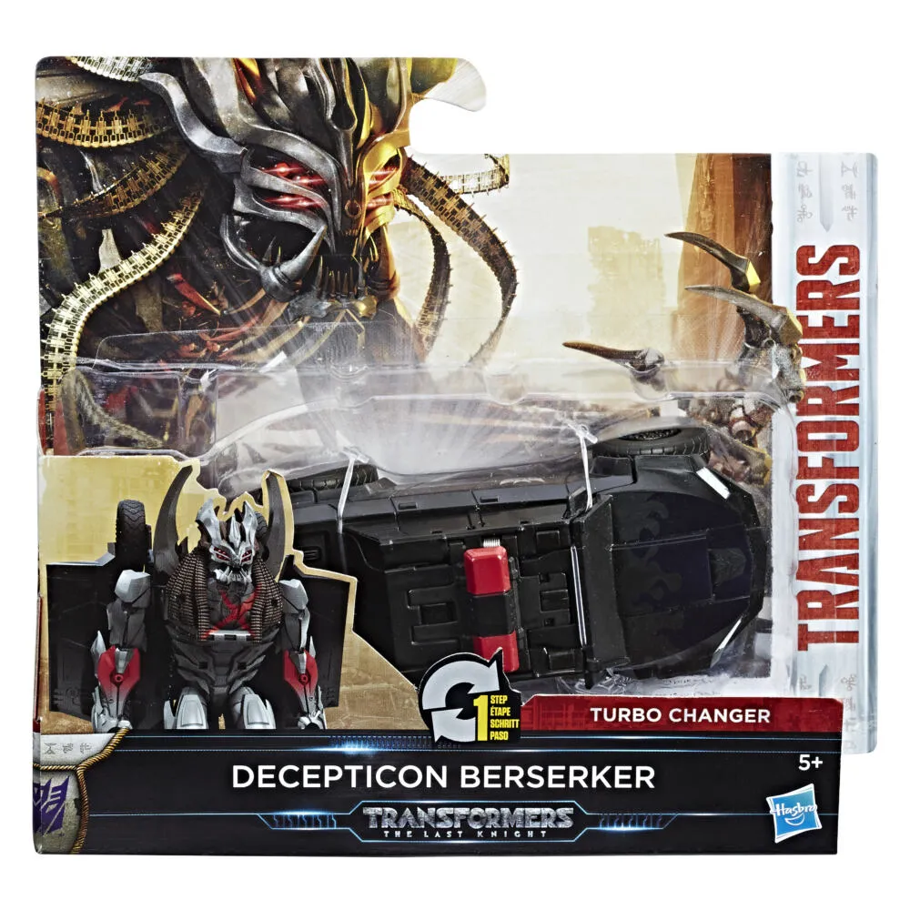 Hasbro Transformers: The Last Knight Turbo Changer Decepticon Berserker C2823 Thumbnail 2