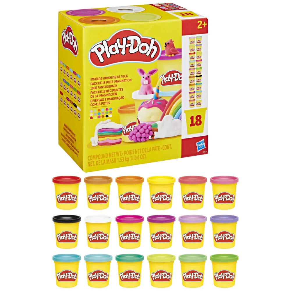 Play-Doh Sınırsız Hayal Gücü 18'li Paket Thumbnail 2