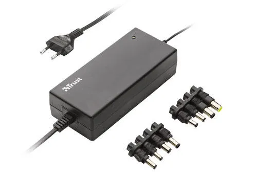 Trust 70W Notebook Power Adapter Express şarj aleti & çevirici Siyah Şarj Ürünleri