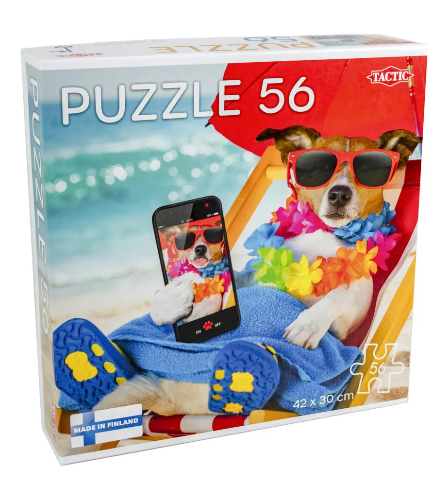 Tactic Lovers Jack Russel Dog Resting Yapboz 56 adet Hayvanlar Thumbnail 1