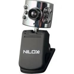 Nilox Web cam 1.3 Mpixel 1280X1024 webcam 640 x 480 Piksel USB Siyah