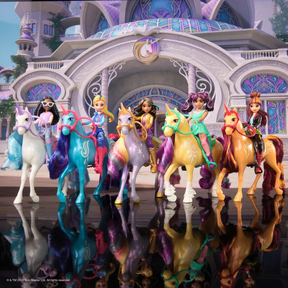 Spin Master Unicorn Academy Ava & Leaf Stall 6072051 Thumbnail 9
