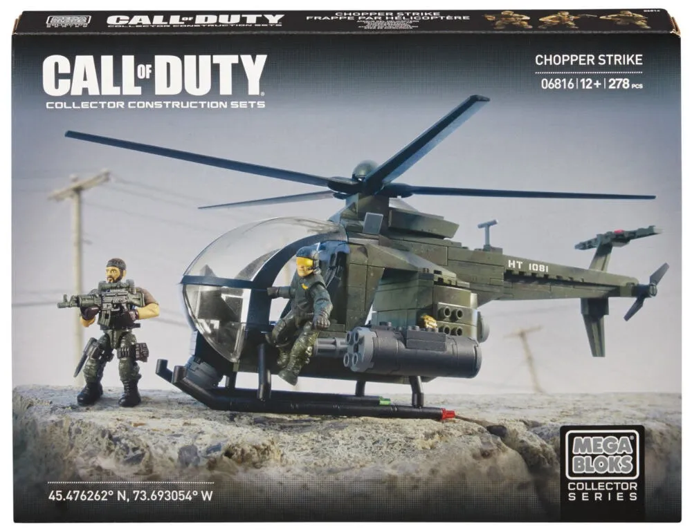 MEGA Call of Duty Chopper Strike İnşaat Yapı Oyuncakları