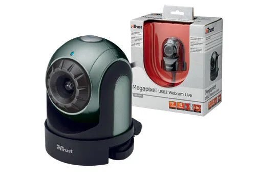 Trust WB-5400 webcam 1280 x 1024 Piksel USB Siyah