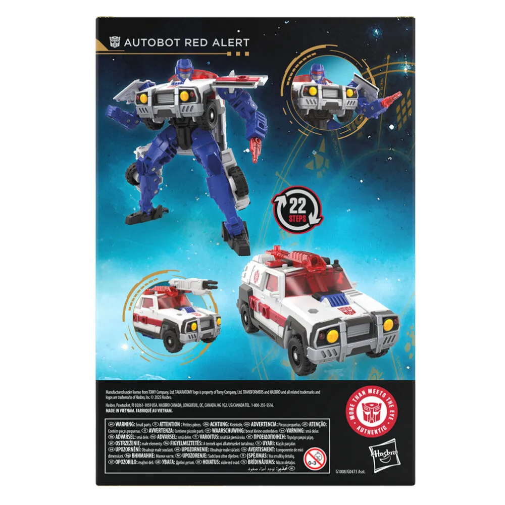 Hasbro Transformers Age of the Primes Voyageur Autobot Red Alert Thumbnail 6