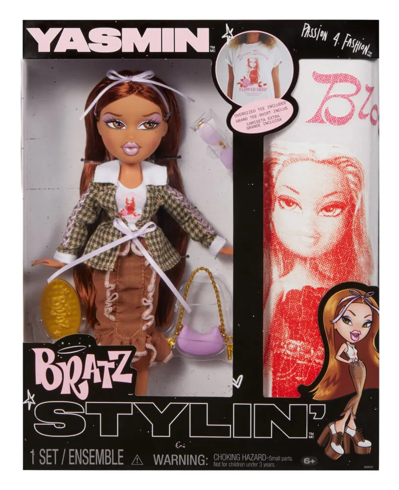 MGA Entertainment Bratz Stylin' Doll Asst 544852-EUC Oyuncak Bebek Thumbnail 12
