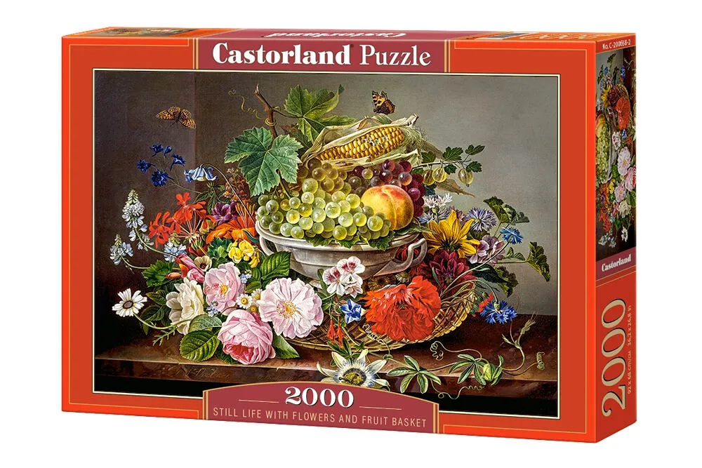 Castorland C-200658-2 puzzle Yapboz 2000 adet Flora