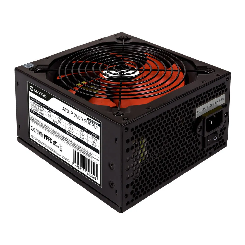 UNYKAch UK210551 550 W ATX Güç Kaynağı Thumbnail 1