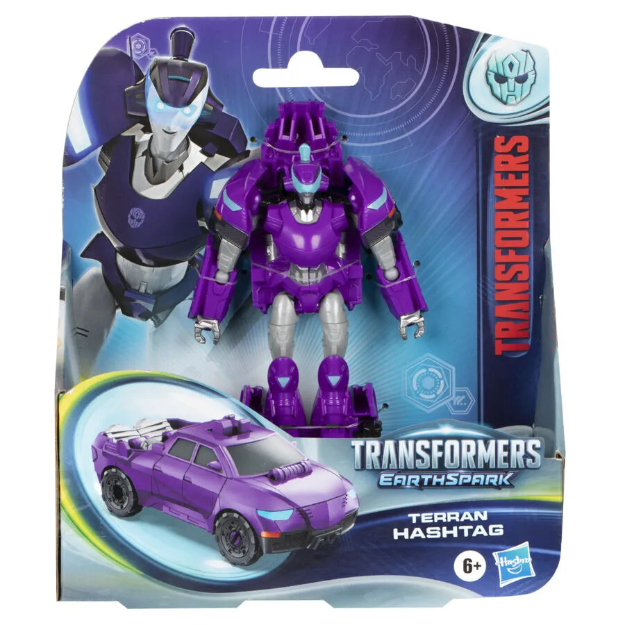 Hasbro Transformers EarthSpark Warrior Class Terran Hashtag F86665X0 Thumbnail 6