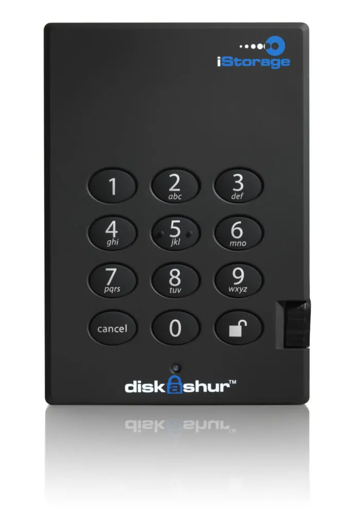 iStorage diskAshur 500 GB IS-DG3-256-500 USB 3.2 5400 RPM Harici Hard Disk Thumbnail 6