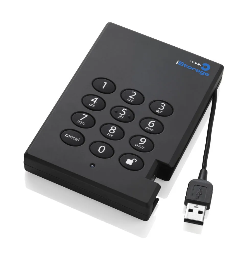 iStorage diskGenie 640 GB IS-DG-128-640 USB 2.0 5400 RPM Harici Hard Disk Thumbnail 2