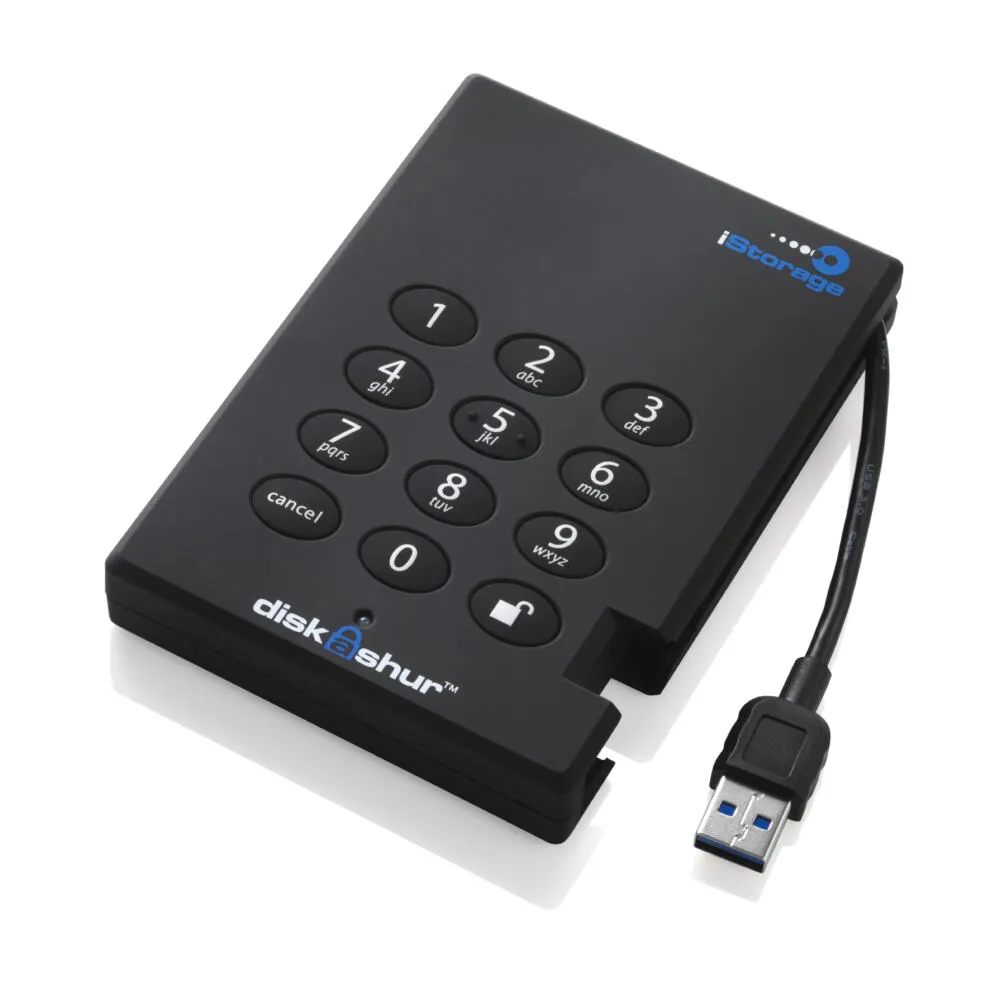 iStorage diskAshur 256 GB IS-DG3-256--256 SSD Thumbnail 2