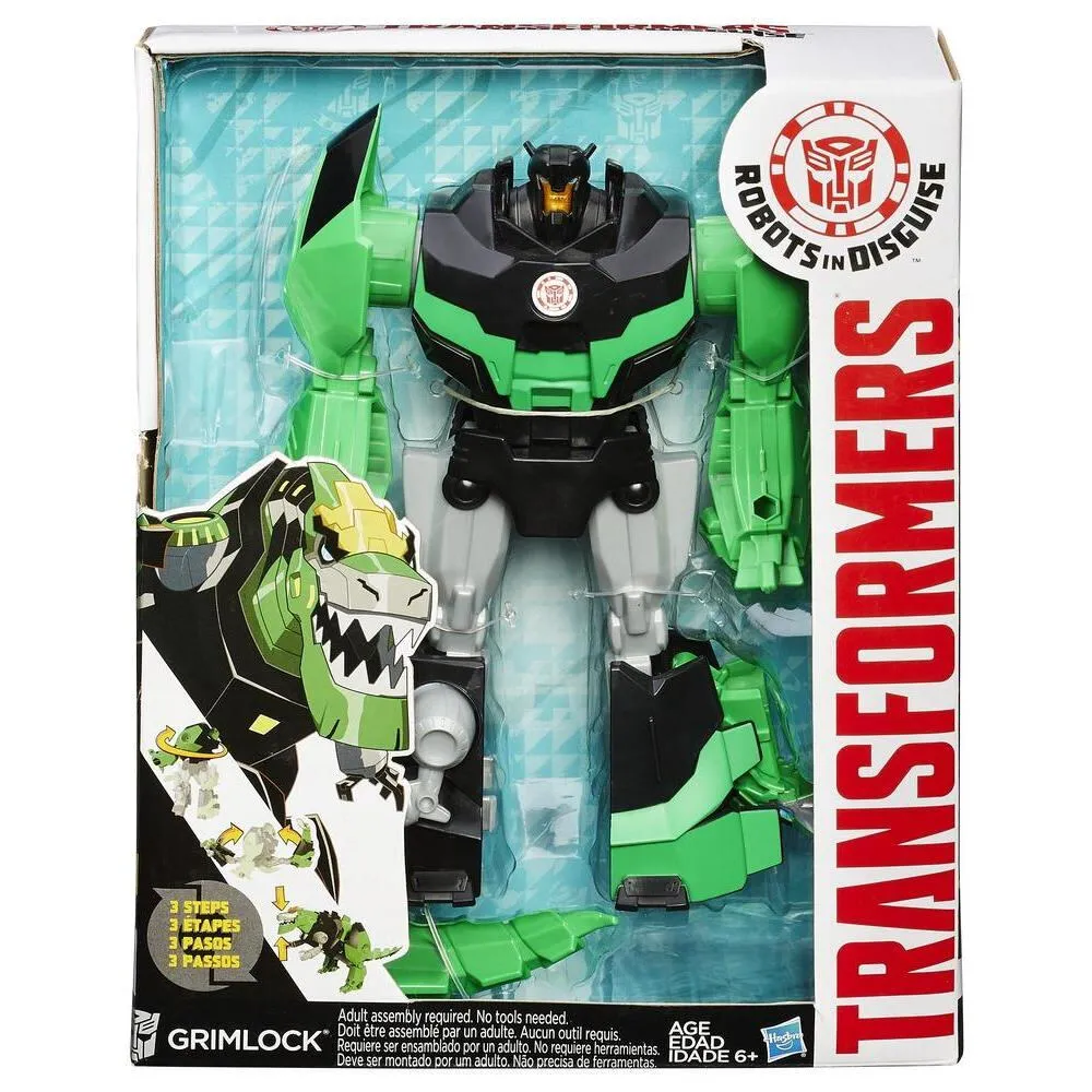 Hasbro Robots in Disguise Hyper Change Heroes Grimlock B0994 Thumbnail 1
