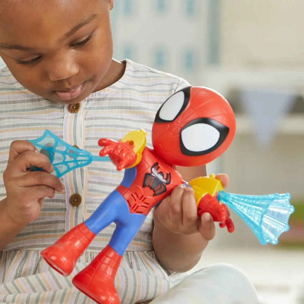 Hasbro Marvel Spidey and His Amazing Friends Electronic Suit Up Spidey F83175L0 Thumbnail 12
