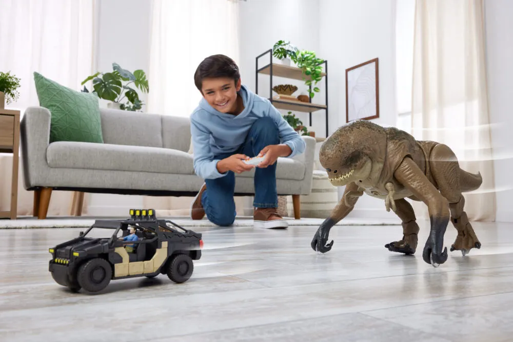 Mattel Jurassic World JGB65 oyuncak araç Thumbnail 1