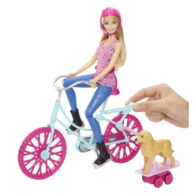 Mattel Barbie Spin 'N Ride Pups CLD94 Oyuncak Bebek Thumbnail 8