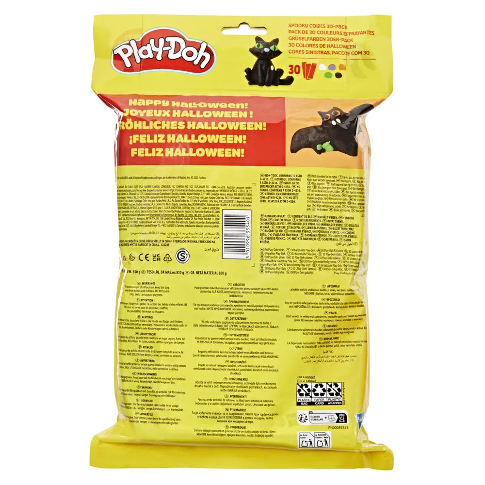 Play-Doh Ürkütücü Renkler 30'lu Paket G05205L40 Thumbnail 12