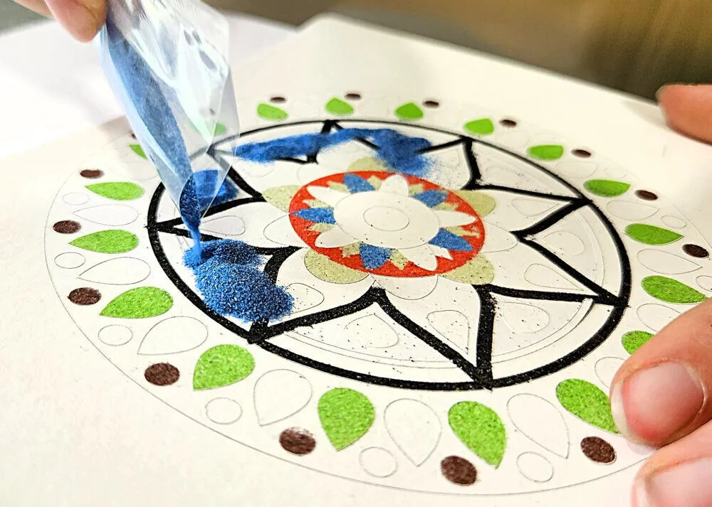 Alexander Toys Sand Art – Mandala – 2 3246 Thumbnail 11