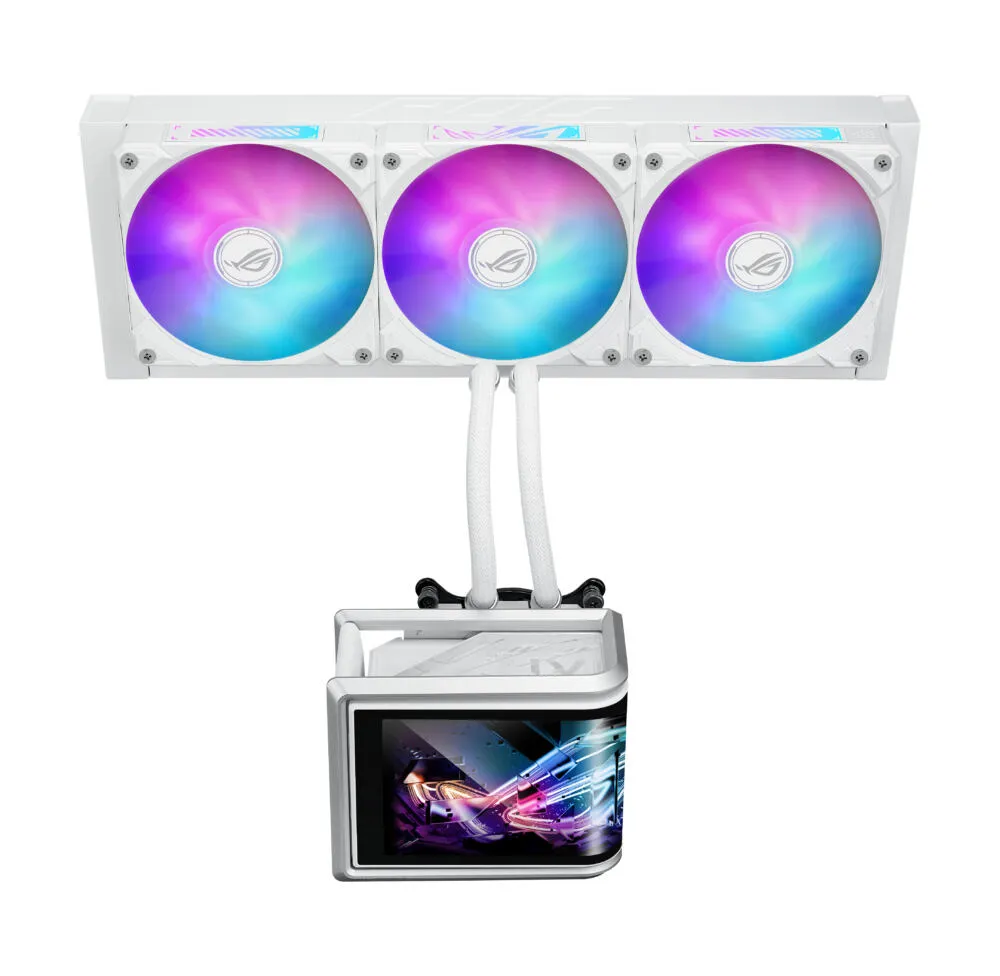 ASUS ROG Ryuo IV SLC 360 ARGB White Edition 90RC0152-B0EAY0 Thumbnail 8