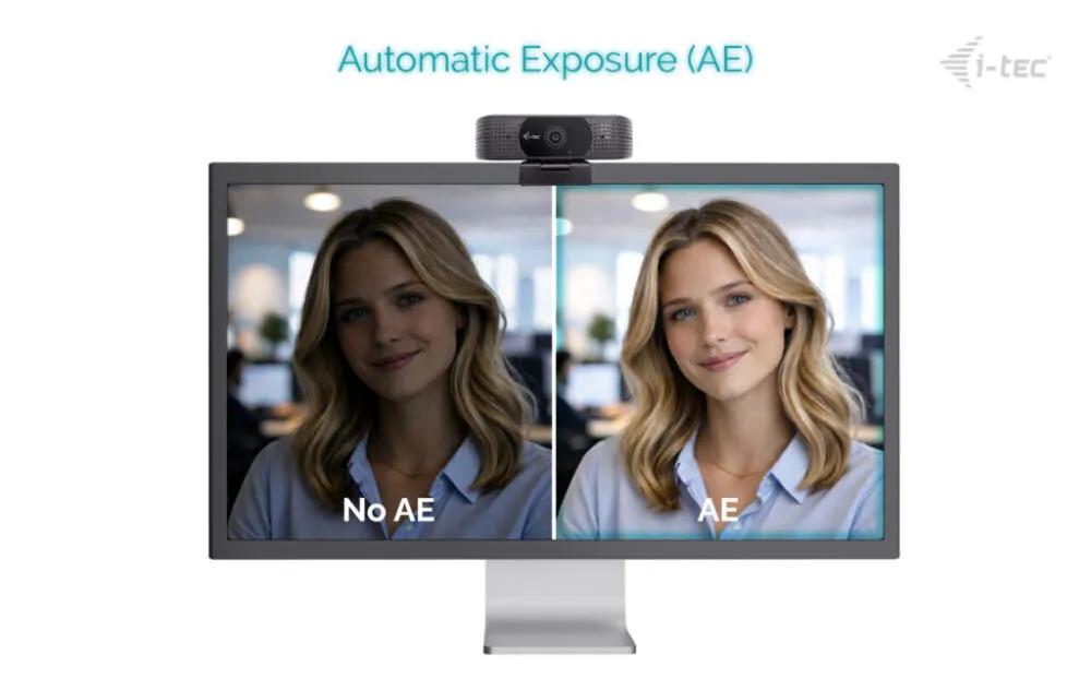 i-tec SOLOMON 500 webcam 8,29 MP 3840 x 2160 Piksel USB Siyah Thumbnail 6