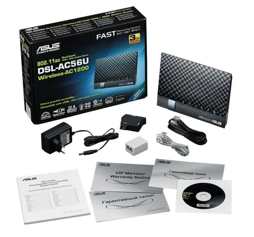 ASUS DSL-AC56U 90IG01E0-BM3000 Thumbnail 6
