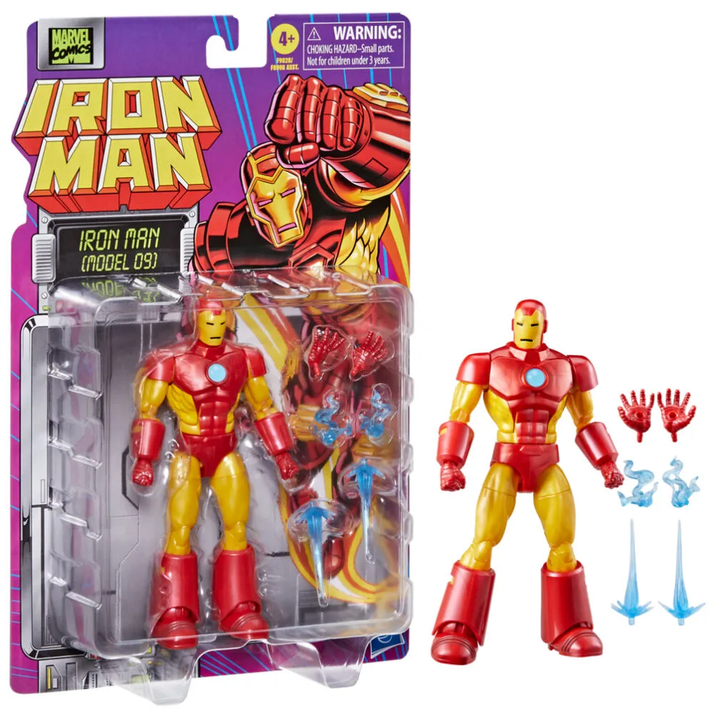 Hasbro Marvel Legends Series Iron Man (Model 09) F90285X0 Oyuncak Figür Thumbnail 8