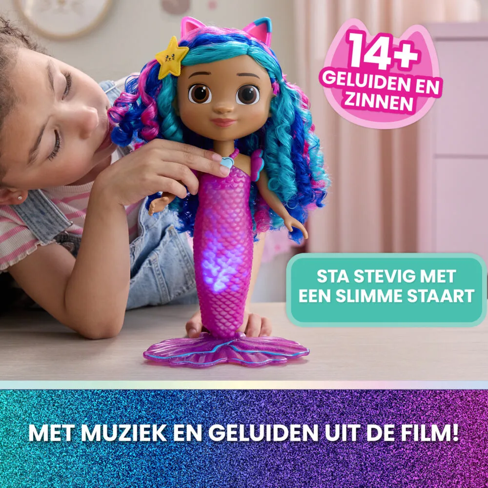 Spin Master Gabby's Dollhouse GDH OTH Movie Feature Mermaid Doll GML 6074338 Oyuncak Bebek Thumbnail 8