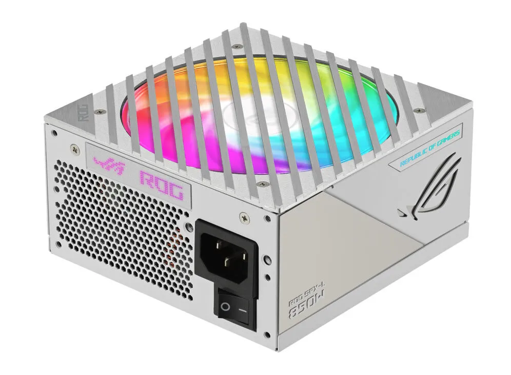 ASUS ROG LOKI SFX-L 850W Platinum White Edition ROG-LOKI-850P-SFX-L-WHITE-GAMING 80 PLUS Güç Kaynağı Thumbnail 5