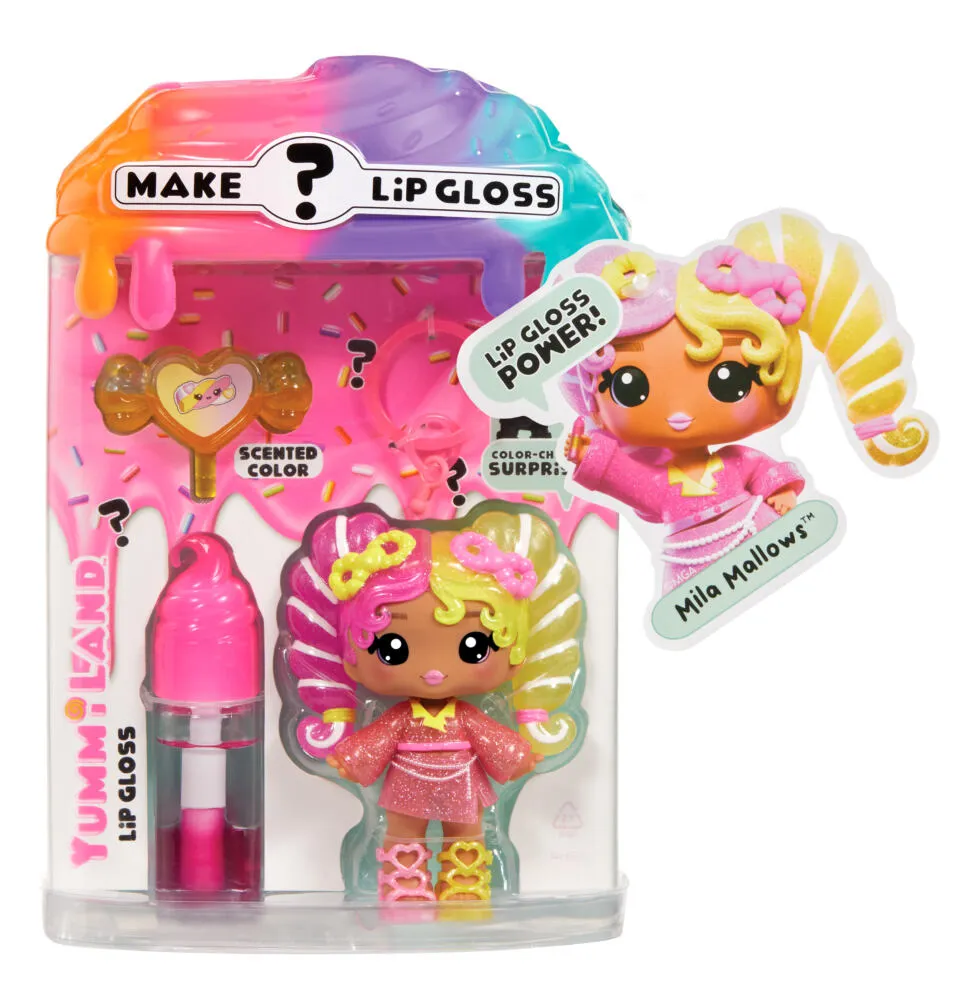 MGA Entertainment Yummiland Mystery Lip Gloss Doll - 546559-EUC Oyuncak Bebek Thumbnail 8