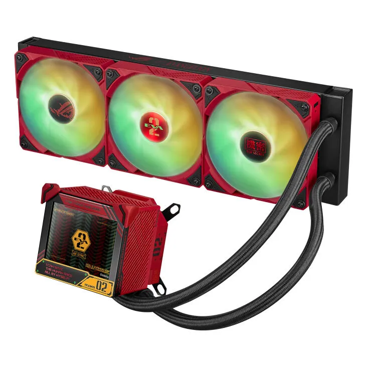 ASUS ROG RYUJIN III 360 ARGB EVA-02 EDITION 90RC00L3-M0UAY0 Thumbnail 6