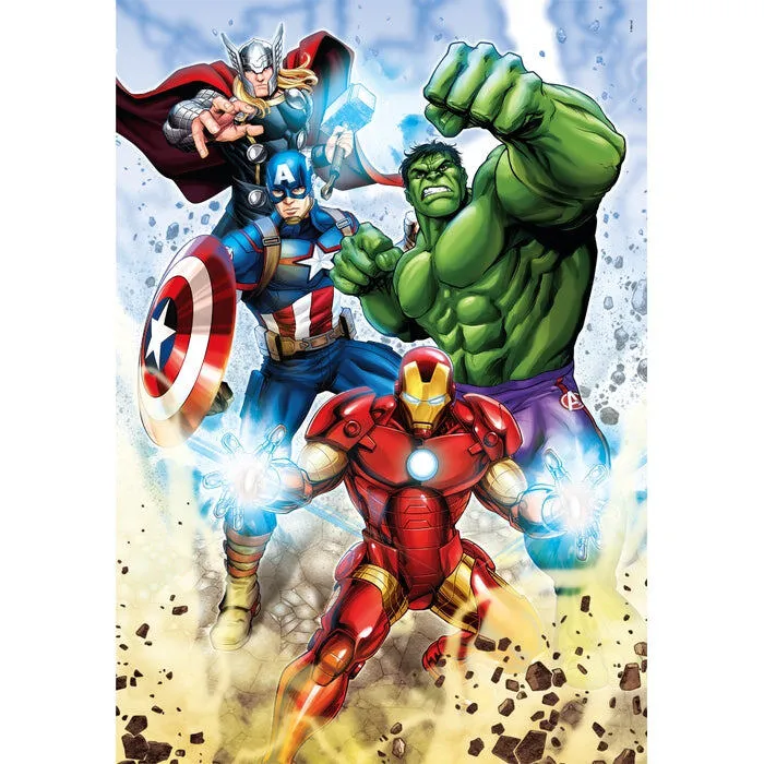 Clementoni Supercolor Marvel Avengers 26193 60 Parça Puzzle Thumbnail 2