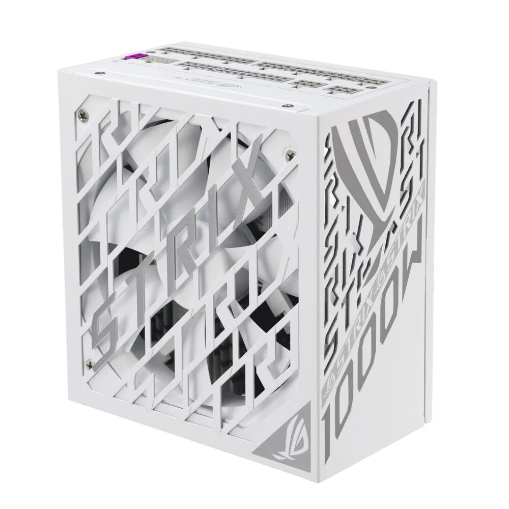 ASUS ROG-STRIX-1000P-GAMING-WHITE 90YE00W4-B0NA00 1000 W 80 PLUS Platinum ATX Güç Kaynağı Thumbnail 10