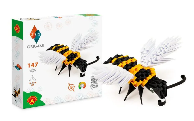 Alexander Toys ORIGAMI 3D – Bee 02347 Thumbnail 1