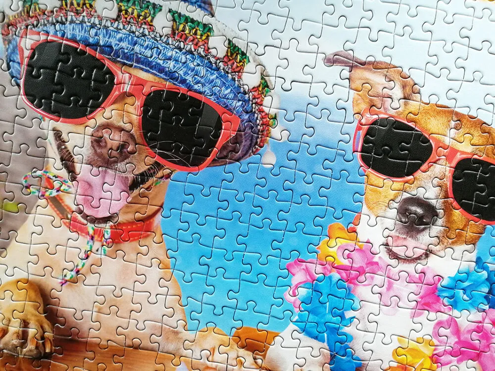Tactic Holiday Hounds 500 Parça 58311 Puzzle Thumbnail 4