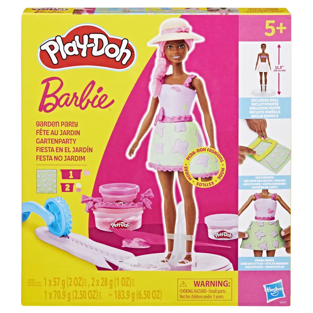 Play-Doh Barbie Bahçe Partisi Sanat ve El İşi Oyuncakları