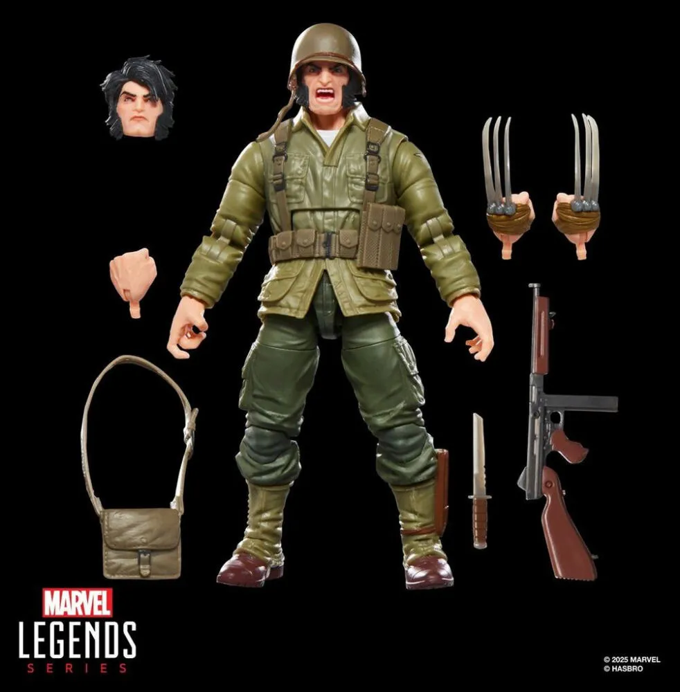 Marvel Legends Serisi Wolverine (WWII Logan) G08205L00 Thumbnail 15