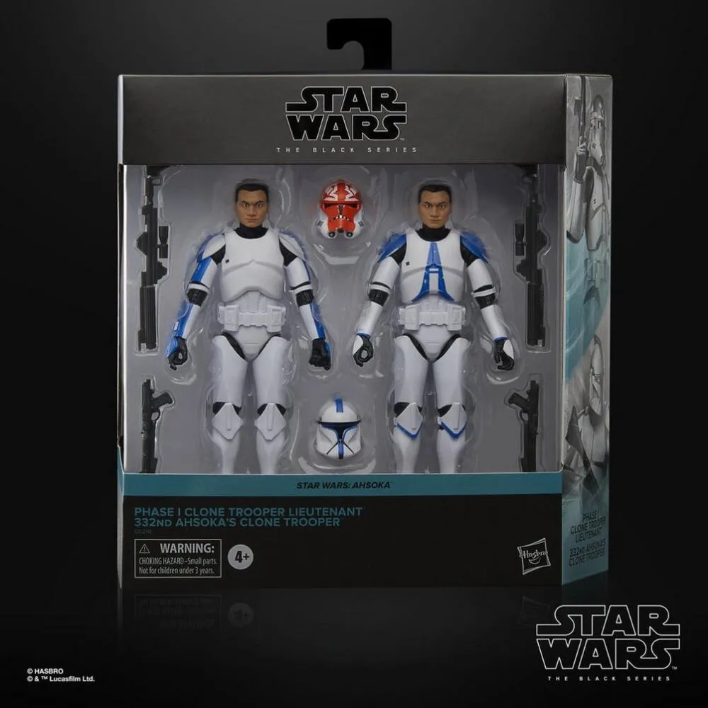 Hasbro Star Wars Clone Trooper Lieutenant & Ahsoka’s G02105L0 & 2 Parça Oyuncak Figür Thumbnail 12