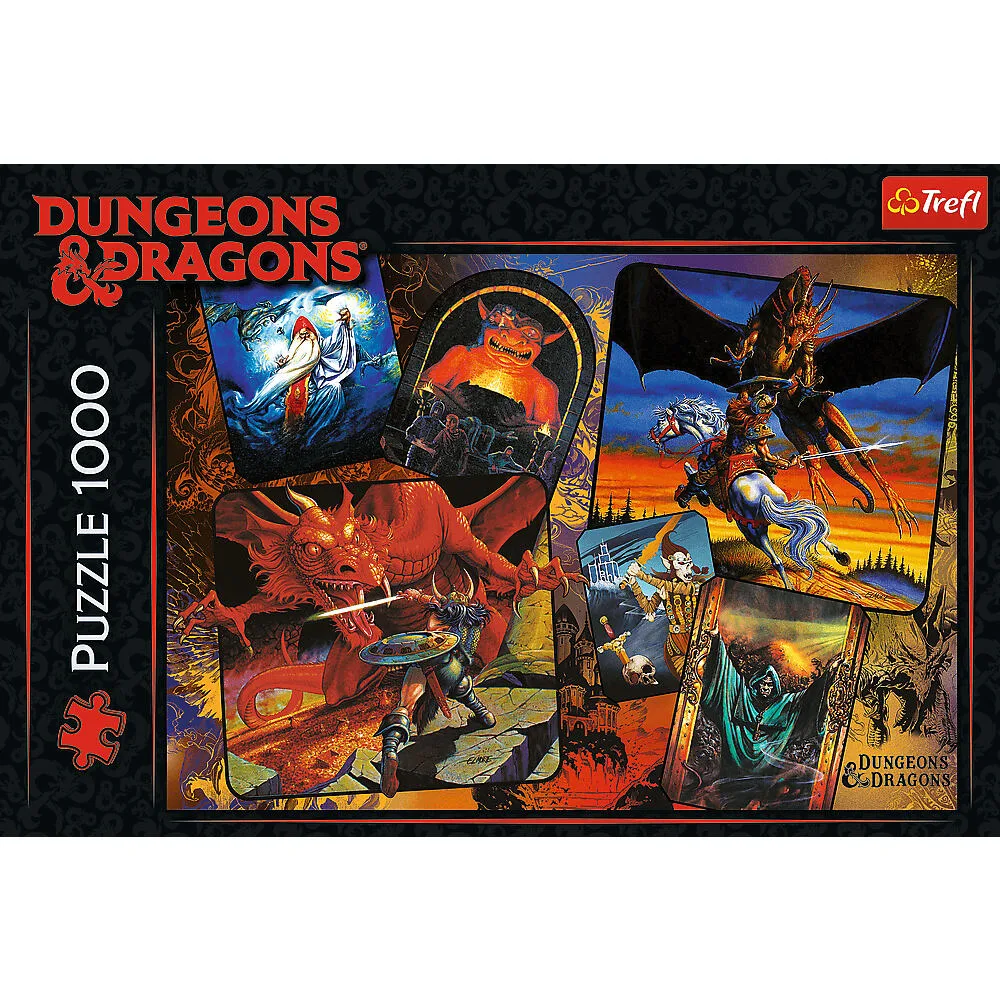 Trefl Dungeons & Dragons The Origins 10739 1000 Parça Puzzle Thumbnail 4