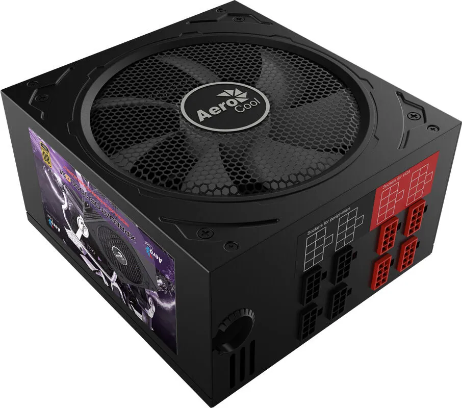 Aerocool XPredator 1000 W XPREDATOR1000GMS 80 PLUS Gold Güç Kaynağı Thumbnail 2