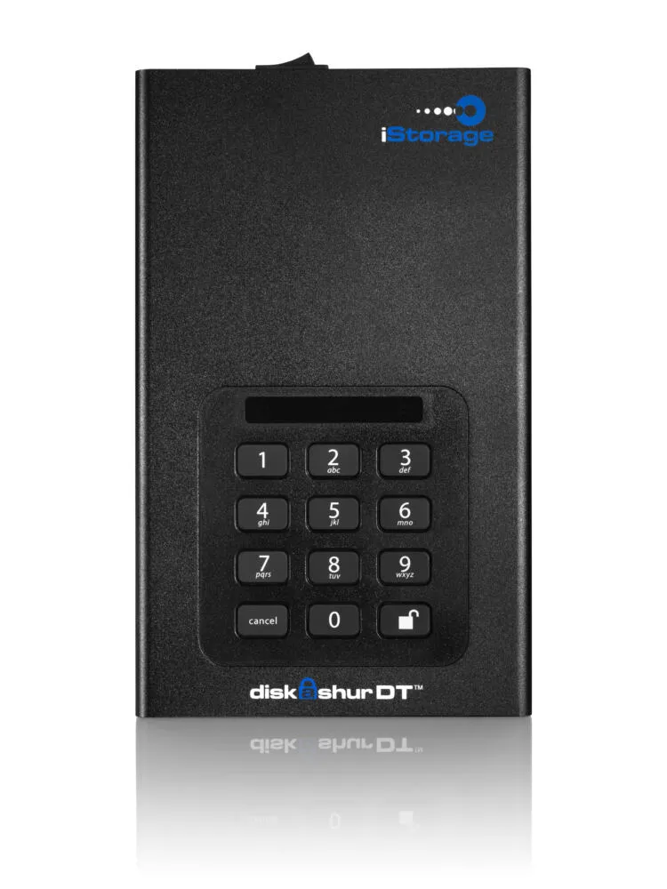 iStorage diskAshur DT 6 TB IS-DA-256-6000 USB 3.2 5400 RPM Harici Hard Disk Thumbnail 1