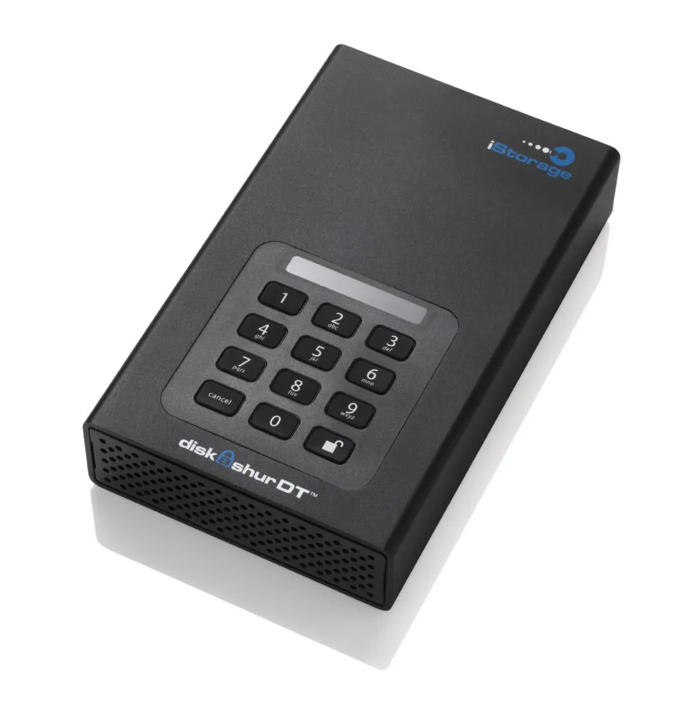 iStorage diskAshur DT 6 TB IS-DA-256-6000 USB 3.2 5400 RPM Harici Hard Disk Thumbnail 5
