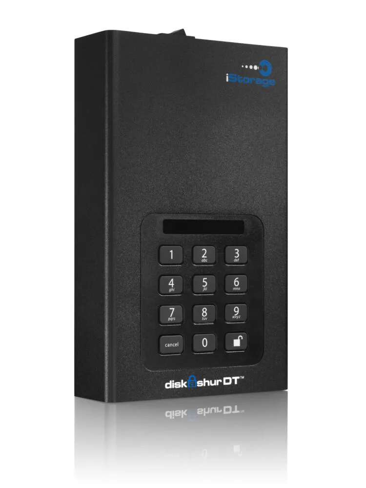 iStorage diskAshur DT 6 TB IS-DA-256-6000 USB 3.2 5400 RPM Harici Hard Disk Thumbnail 3