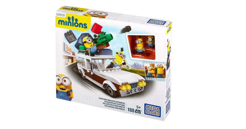MEGA Station Wagon Getaway CNF56 Yapım seti İnşaat Yapı Oyuncakları Thumbnail 10